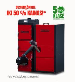 Stauber Duo Pellet 25kW 5 Klasė